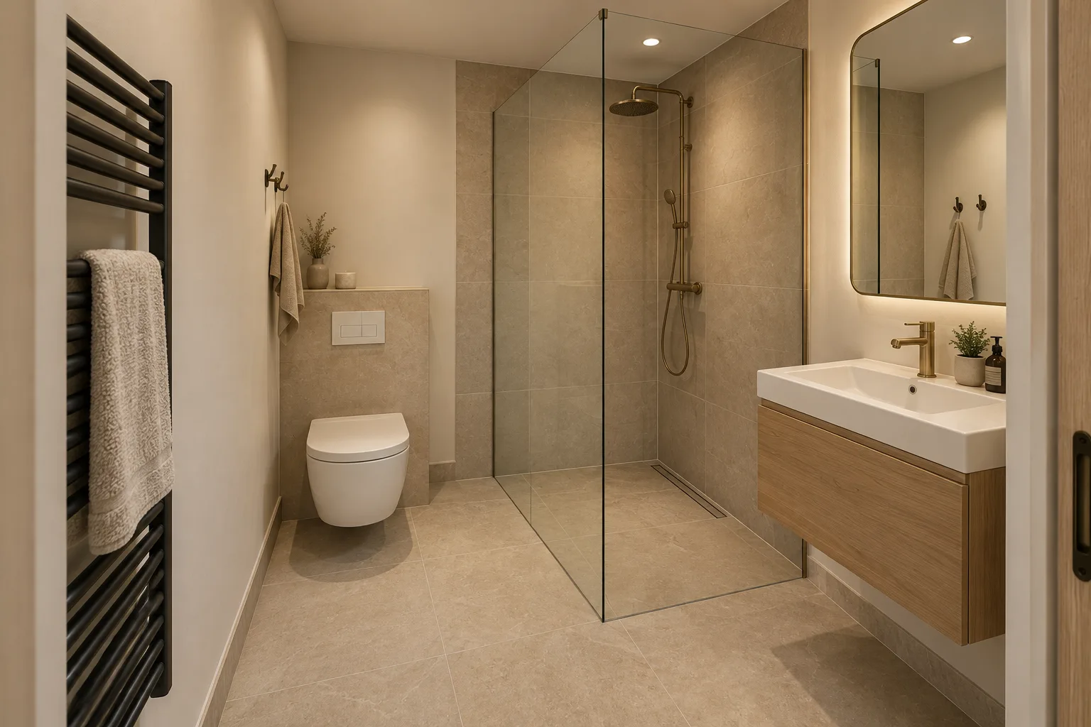 V1 Ovenhoek, badkamer