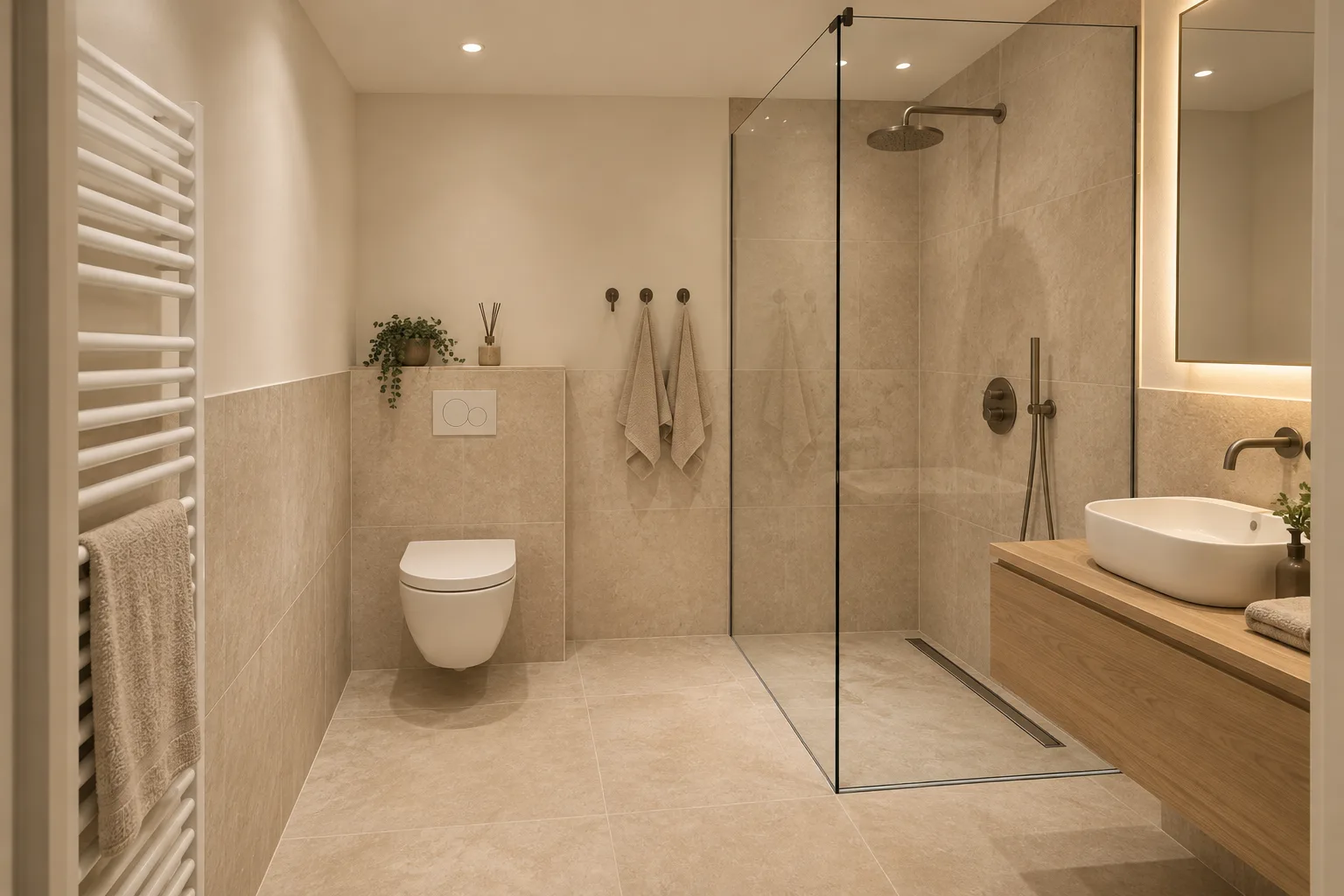 V8 Zithoek & ontbijt, badkamer