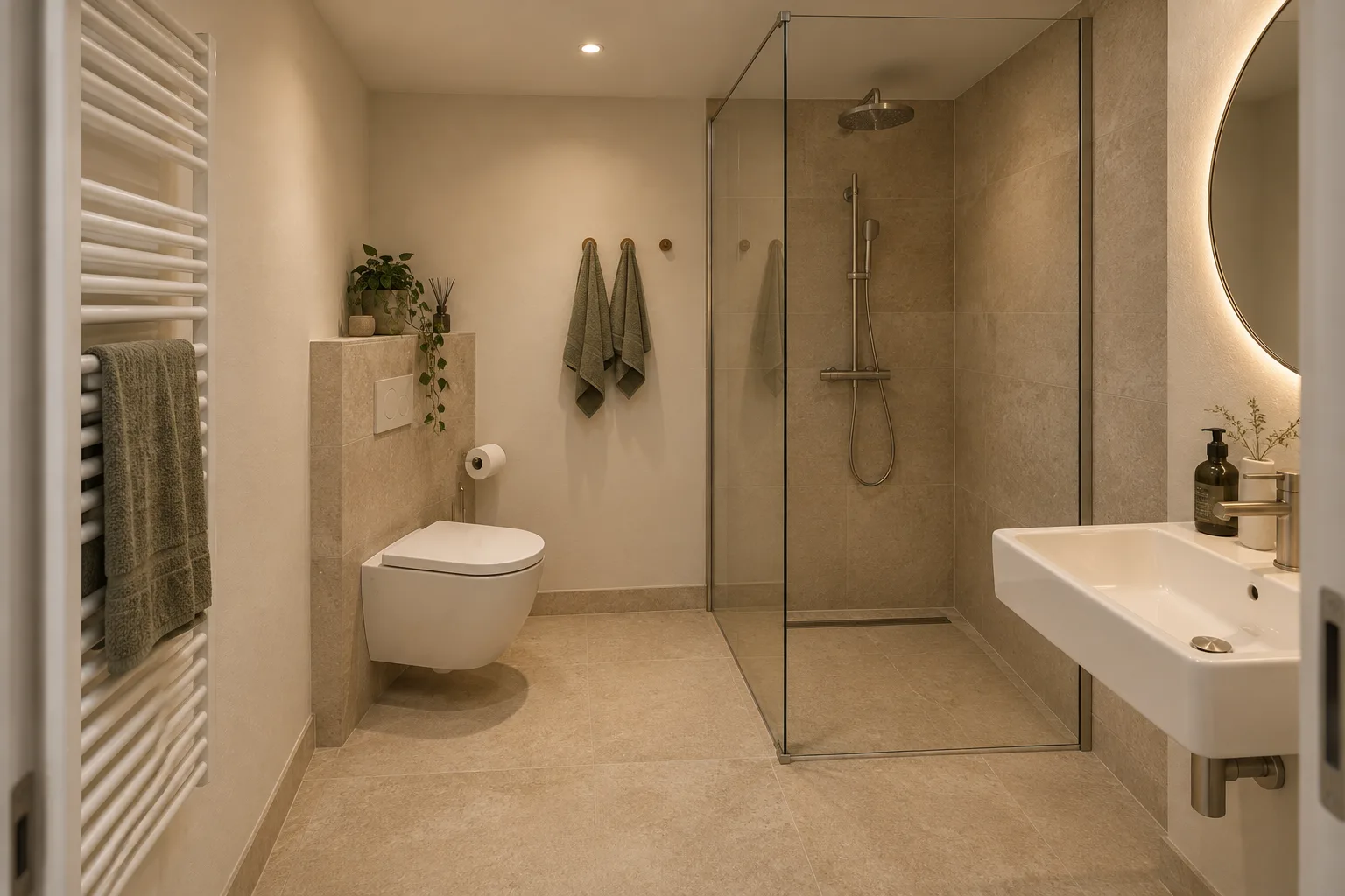 V10 Alkoof (bedstee), badkamer